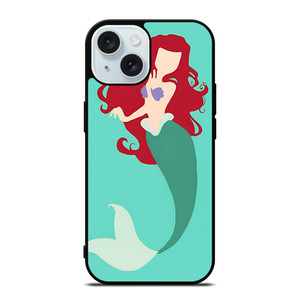 PRINCESS ARIEL LITTLE MERMAID MINIMALIST iPhone 15 Case Cover PRINCESS ARIEL LITTLE MERMAID MINIMALIST iPhone 15 Case Cover