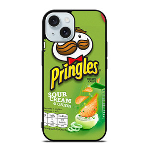 PRINGLES POTATO CHIPS SOUR CREAM iPhone 15 Case Cover PRINGLES POTATO CHIPS SOUR CREAM iPhone 15 Case Cover