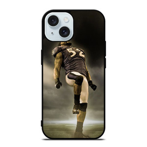 RAY LEWIS BALTIMORE RAVENS LEGEND iPhone 15 Case Cover RAY LEWIS BALTIMORE RAVENS LEGEND iPhone 15 Case Cover