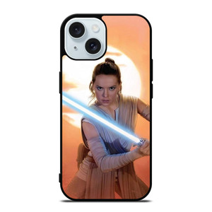 REY STAR WARS THE RISE OF SKYWALKER iPhone 15 Case Cover REY STAR WARS THE RISE OF SKYWALKER iPhone 15 Case Cover