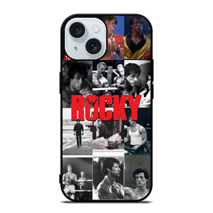 ROCKY BALBOA COLLAGE iPhone 15 Case Cover ROCKY BALBOA COLLAGE iPhone 15 Case Cover