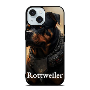 ROTTWEILER DOG iPhone 15 Case Cover ROTTWEILER DOG iPhone 15 Case Cover