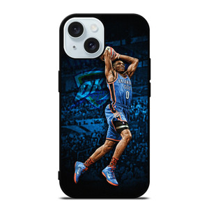 RUSSELL WESTBROOK OKLAHOMA CITY THUNDER iPhone 15 Case Cover RUSSELL WESTBROOK OKLAHOMA CITY THUNDER iPhone 15 Case Cover