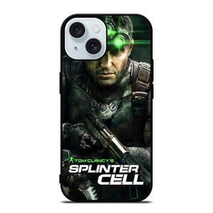 SAM FISHER TOM CLANCY'S SPLINTER CELL iPhone 15 Case Cover SAM FISHER TOM CLANCY'S SPLINTER CELL iPhone 15 Case Cover