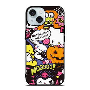 SANRIO HELLO KITTY HALLOWEEN iPhone 15 Case Cover SANRIO HELLO KITTY HALLOWEEN iPhone 15 Case Cover