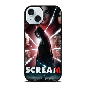 SCREAM 6 HORROR MOVIES iPhone 15 Case Cover SCREAM 6 HORROR MOVIES iPhone 15 Case Cover
