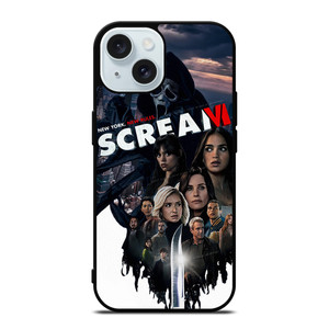 SCREAM VI HORROR MOVIES iPhone 15 Case Cover SCREAM VI HORROR MOVIES iPhone 15 Case Cover