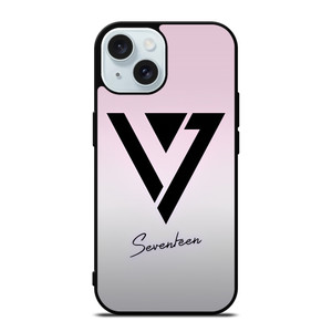 SEVENTEEN BOY GROUP LOGO iPhone 15 Case Cover SEVENTEEN BOY GROUP LOGO iPhone 15 Case Cover