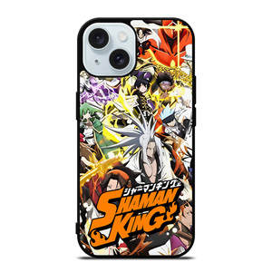 SHAMAN KING ANIME COLLAGE iPhone 15 Case Cover SHAMAN KING ANIME COLLAGE iPhone 15 Case Cover