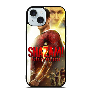 SHAZAM FURY OF THE GODS iPhone 15 Case Cover SHAZAM FURY OF THE GODS iPhone 15 Case Cover