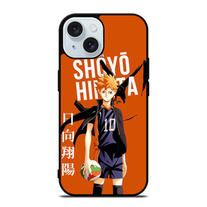 SHOYO HINATA HAIKYUU ANIME iPhone 15 Case Cover SHOYO HINATA HAIKYUU ANIME iPhone 15 Case Cover