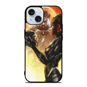 SHURI BLACK PANTHER WAKANDA FOREVER MARVEL iPhone 15 Case Cover SHURI BLACK PANTHER WAKANDA FOREVER MARVEL iPhone 15 Case Cover