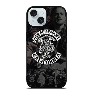 SONS OF ANARCHY CALIFORNIA COLLAGE iPhone 15 Case Cover SONS OF ANARCHY CALIFORNIA COLLAGE iPhone 15 Case Cover