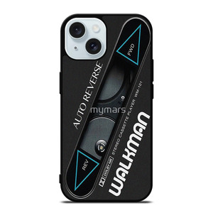 SONY WALKMAN CASSETTE DOLBY ATMOS iPhone 15 Case Cover SONY WALKMAN CASSETTE DOLBY ATMOS iPhone 15 Case Cover