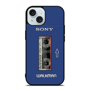 SONY WALKMAN CASSETTE iPhone 15 Case Cover SONY WALKMAN CASSETTE iPhone 15 Case Cover