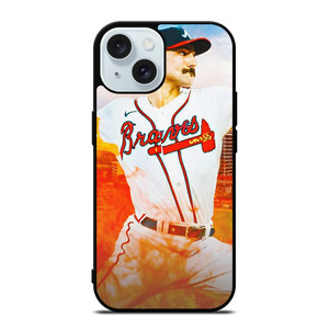 SPENCEER STRIDER ATLANTA BRAVES BASEBALL iPhone 15 Case Cover SPENCEER STRIDER ATLANTA BRAVES BASEBALL iPhone 15 Case Cover