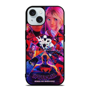 SPIDERMAN ACROSS THE SPIDER VERSE MOVIE POSTER iPhone 15 Case Cover SPIDERMAN ACROSS THE SPIDER VERSE MOVIE POSTER iPhone 15 Case Cover