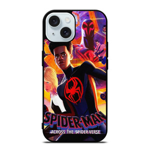 SPIDERMAN ACROSS THE SPIDER VERSE POSTER iPhone 15 Case Cover SPIDERMAN ACROSS THE SPIDER VERSE POSTER iPhone 15 Case Cover
