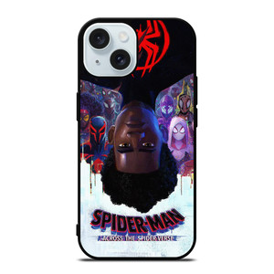 SPIDERMAN ACROSS THE SPIDERVERSE CARTOON iPhone 15 Case Cover SPIDERMAN ACROSS THE SPIDERVERSE CARTOON iPhone 15 Case Cover