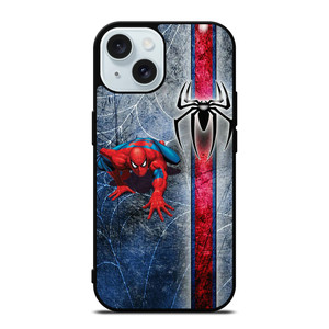 SPIDERMAN MARVEL GRUNGE iPhone 15 Case Cover SPIDERMAN MARVEL GRUNGE iPhone 15 Case Cover