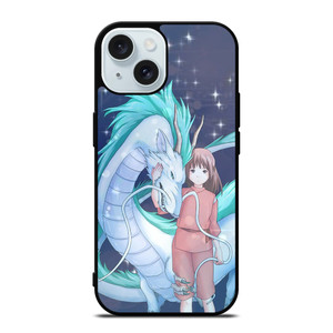 SPIRITED AWAY HAKU ANIME iPhone 15 Case Cover SPIRITED AWAY HAKU ANIME iPhone 15 Case Cover