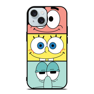 SPONGEBOB PATRICK SQUIDWARD CARTOON iPhone 15 Case Cover SPONGEBOB PATRICK SQUIDWARD CARTOON iPhone 15 Case Cover