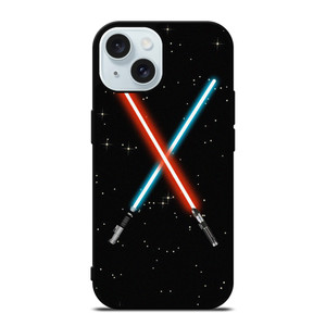 STAR WARS LIGHTSABER SYMBOL iPhone 15 Case Cover STAR WARS LIGHTSABER SYMBOL iPhone 15 Case Cover