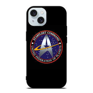 STARFLEET COMMAND BADGE iPhone 15 Case Cover STARFLEET COMMAND BADGE iPhone 15 Case Cover