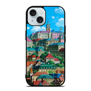 STUDIO GHIBLI VILLAGE iPhone 15 Case Cover STUDIO GHIBLI VILLAGE iPhone 15 Case Cover