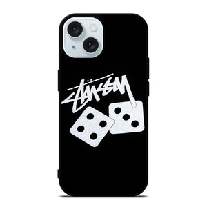 STUSSY DICES iPhone 15 Case Cover STUSSY DICES iPhone 15 Case Cover