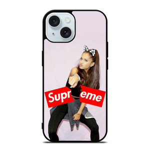 SUPREME BROKEN ARIANA GRANDE iPhone 15 Case Cover SUPREME BROKEN ARIANA GRANDE iPhone 15 Case Cover