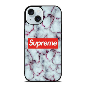 SUPREME MARBLE TEXTURE iPhone 15 Case Cover SUPREME MARBLE TEXTURE iPhone 15 Case Cover