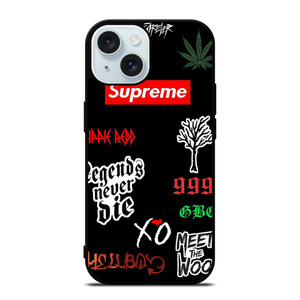 SUPREME RAPPER iPhone 15 Case Cover SUPREME RAPPER iPhone 15 Case Cover