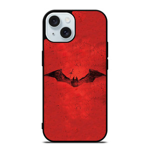 THE BATMAN RED LOGO iPhone 15 Case Cover