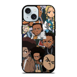 THE BOONDOCKS CARTOON COLLAGE iPhone 15 Case Cover THE BOONDOCKS CARTOON COLLAGE iPhone 15 Case Cover