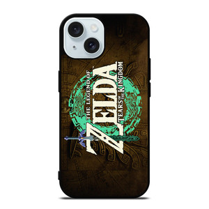 THE LEGEND OF ZELDA TEARS OF THE KINGDOM LOGO iPhone 15 Case Cover THE LEGEND OF ZELDA TEARS OF THE KINGDOM LOGO iPhone 15 Case Cover