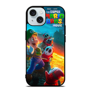 THE SUPER MARIO BROS LUIGI iPhone 15 Case Cover THE SUPER MARIO BROS LUIGI iPhone 15 Case Cover
