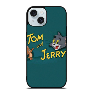TOM AND JERRY CARTOON POSTER iPhone 15 Case Cover TOM AND JERRY CARTOON POSTER iPhone 15 Case Cover