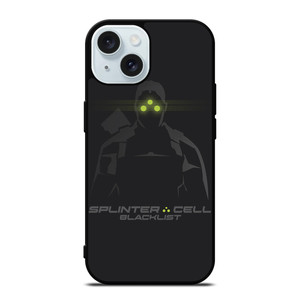 TOM CLANCY'S SPLINTER CELL BLACKLIST ICON iPhone 15 Case Cover TOM CLANCY'S SPLINTER CELL BLACKLIST ICON iPhone 15 Case Cover