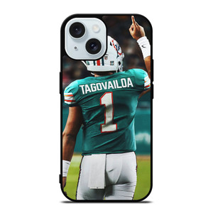 TUA TAGOVAILOA MIAMI DOLPHINS NFL iPhone 15 Case Cover TUA TAGOVAILOA MIAMI DOLPHINS NFL iPhone 15 Case Cover