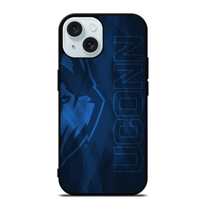 UCONN HUSKIES LOGO BASKETBALL TEAM iPhone 15 Case Cover UCONN HUSKIES LOGO BASKETBALL TEAM iPhone 15 Case Cover