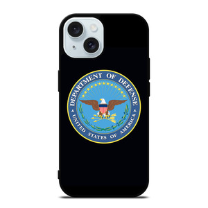 UNITED STATES DEPARTMENT OF DEFENSE iPhone 15 Case Cover UNITED STATES DEPARTMENT OF DEFENSE iPhone 15 Case Cover