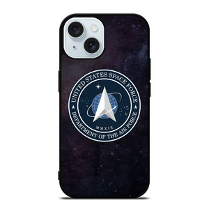 UNITED STATES SPACE FORCE BADGE iPhone 15 Case Cover