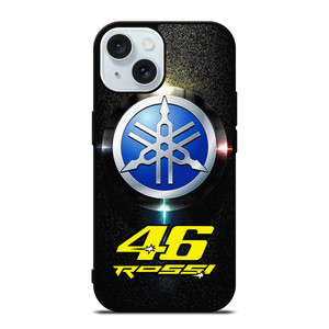 VALENTINO ROSSI YAMAHA RACING SYMBOL iPhone 15 Case Cover VALENTINO ROSSI YAMAHA RACING SYMBOL iPhone 15 Case Cover