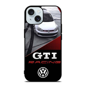 VW VOLKSWAGEN GTI RACING iPhone 15 Case Cover VW VOLKSWAGEN GTI RACING iPhone 15 Case Cover