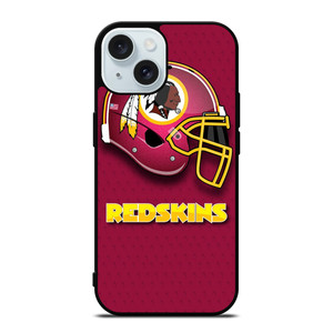 WASHINGTON REDSKINS HELMET LOGO iPhone 15 Case Cover WASHINGTON REDSKINS HELMET LOGO iPhone 15 Case Cover