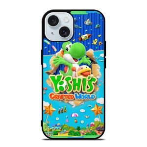 YOSHI CRAFTED WORLD GAMES POSTER iPhone 15 Case Cover
