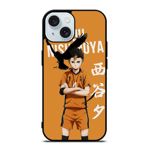 YUU NISHINOYA HAIKYUU ANIME iPhone 15 Case Cover YUU NISHINOYA HAIKYUU ANIME iPhone 15 Case Cover