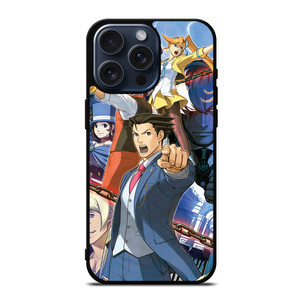 ACE ATTORNEY GAMES iPhone 15 Pro Max Case Cover