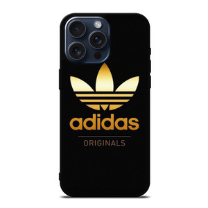 ADIDAS ORIGINALS GOLD LOGO iPhone 15 Pro Max Case Cover